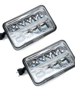 Faros LED Rectangulares LEABON 45w de Alto/Bajo Sellados