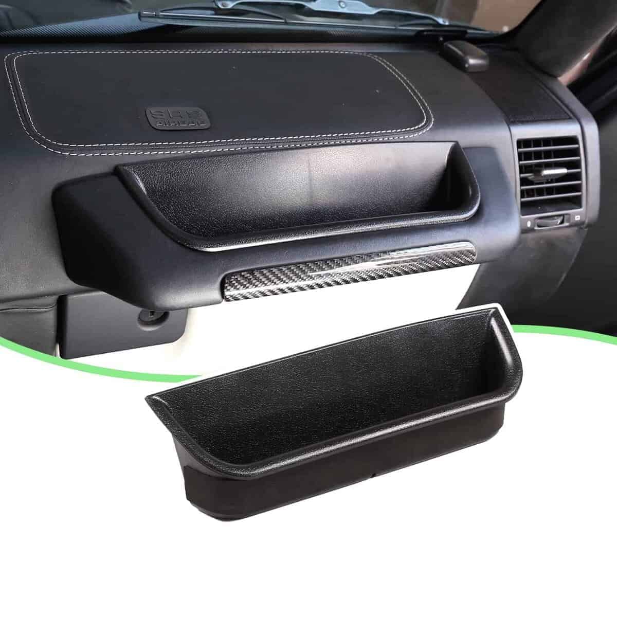 Organizador de bandeja de almacenamiento de manija de caja