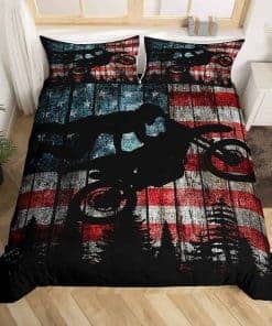 Juego de Funda nórdica de Bandera Americana Tamaño Queen