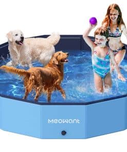 Piscina Plegable para Perros Grandes Meowant, Piscina para