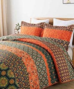 Juego de Edredones HoneiLife Tamaño Queen - 3 Piezas