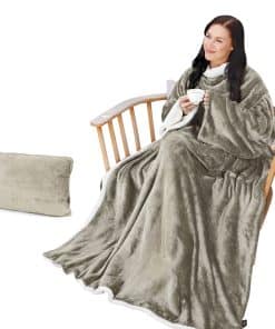 Manta con mangas Catalonia Sherpa, manta corporal súper