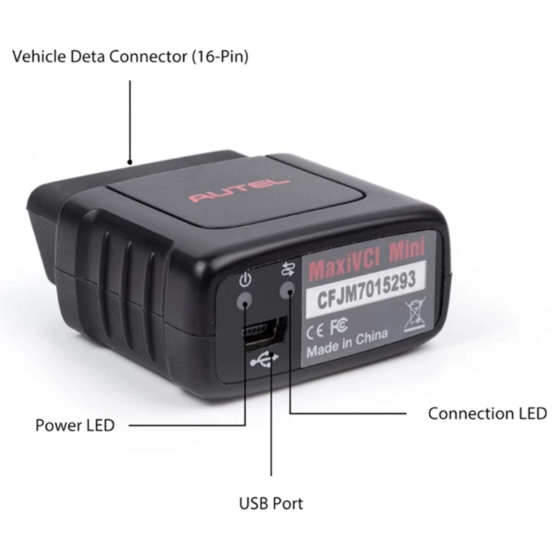 Autel MaxiVCI VCI Mini Escáner OBD2 Bluetooth Interfaz de - Imagen 7
