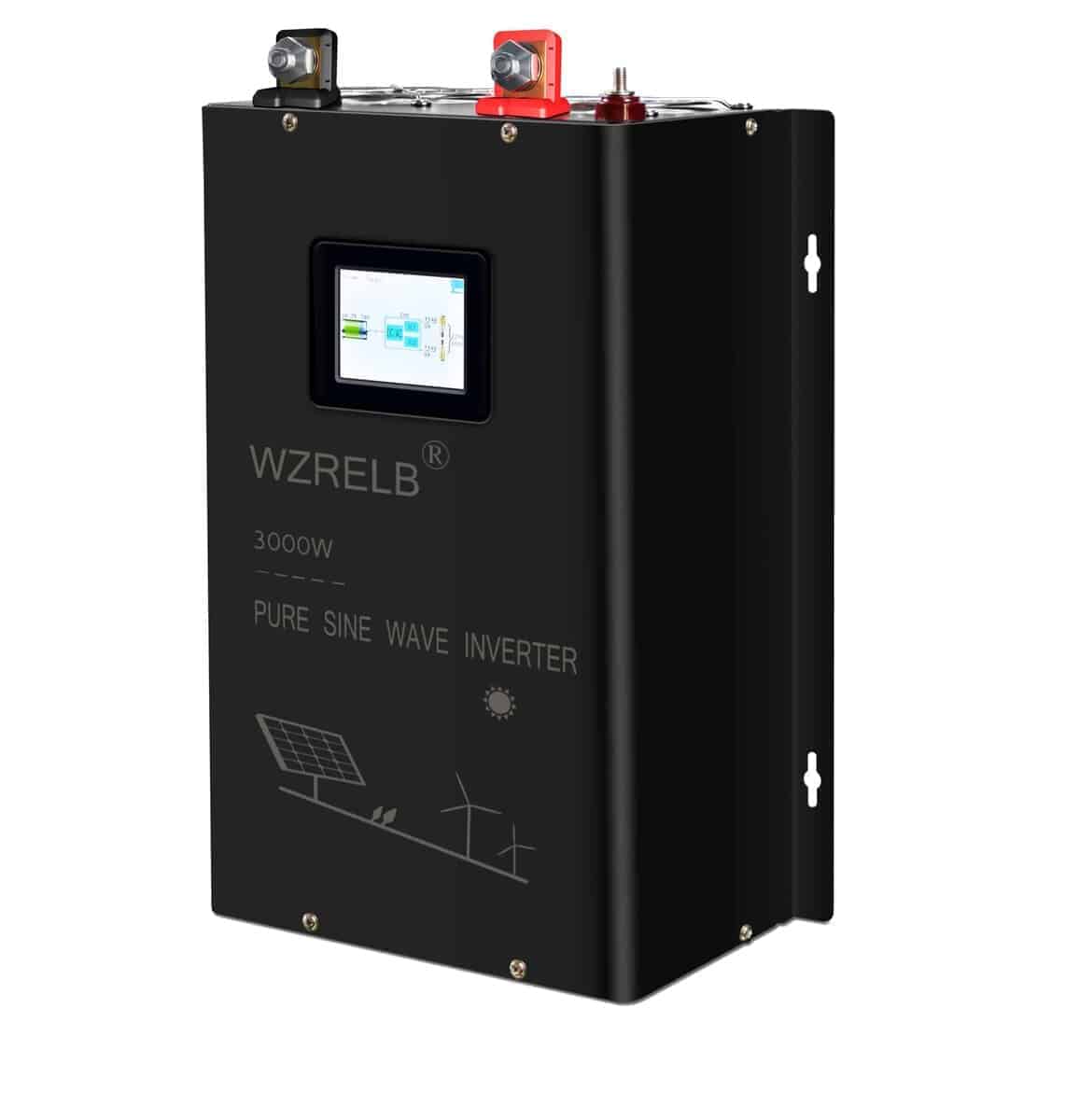 Inversor de Onda Sinusoidal Pura WZRELB 3000W 48VDC a