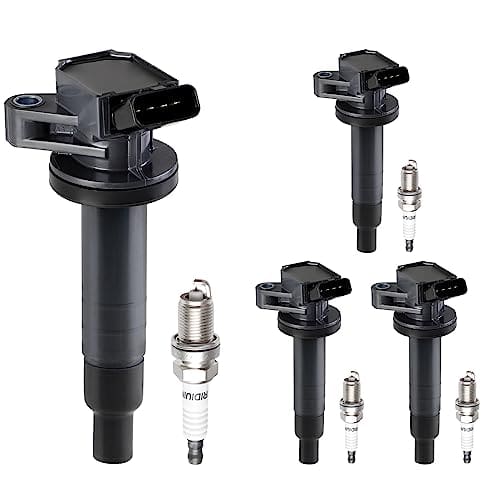 Conjunto de 4 Bobinas de Encendido UF247 Con Bujía de