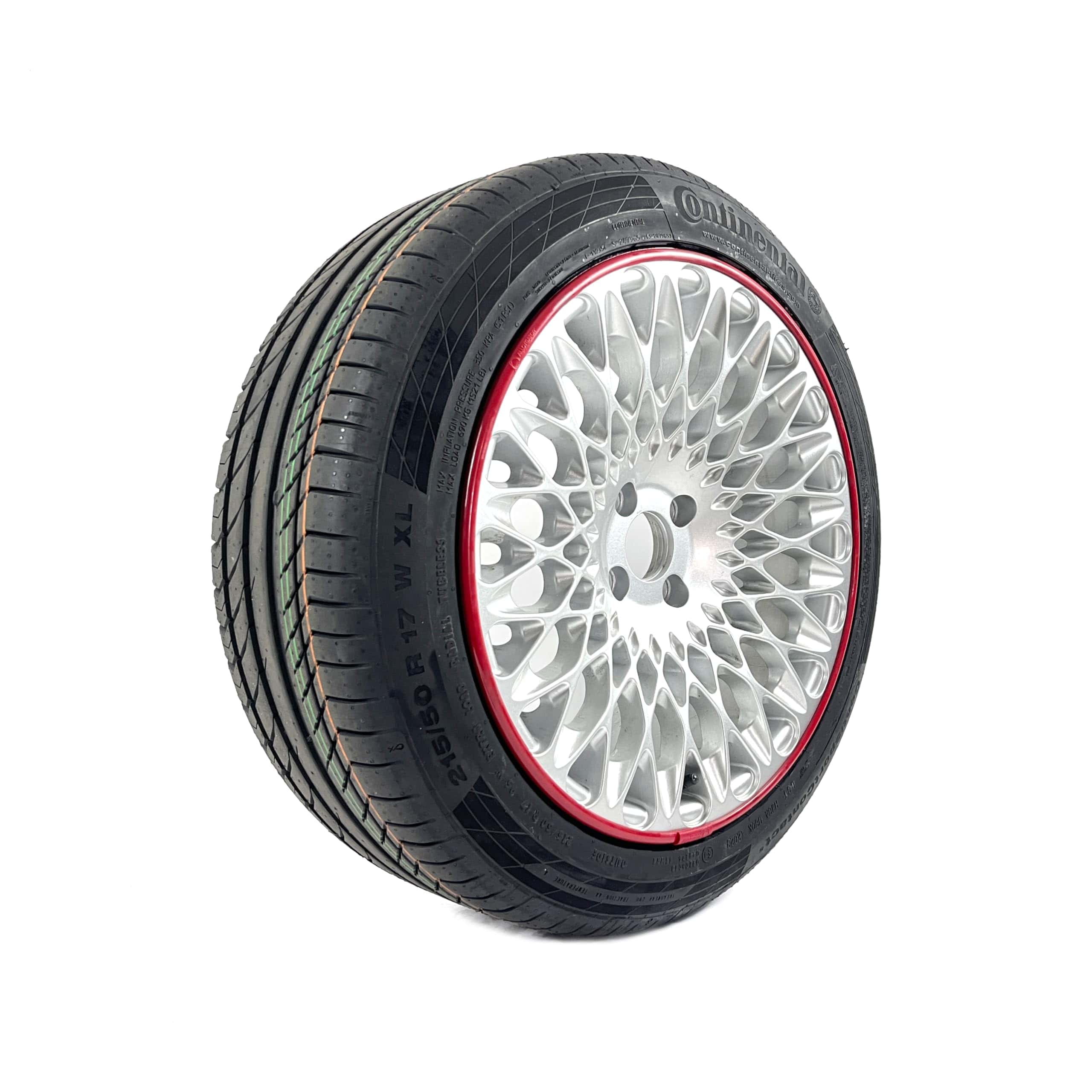 Protectores de Llantas de Aleación AlloyGator | -Rojo Oscuro - Imagen 6