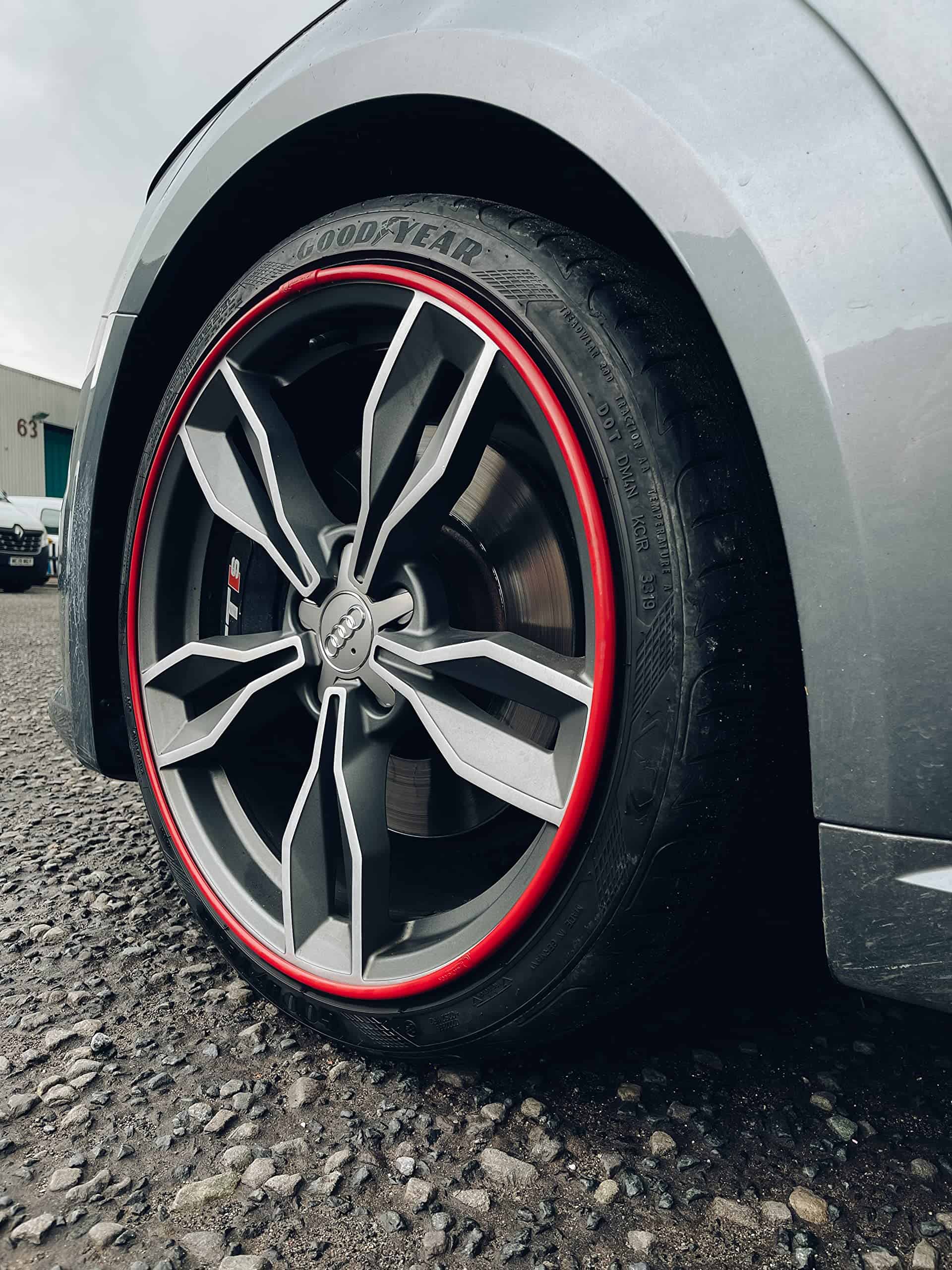 Protectores de Llantas de Aleación AlloyGator | -Rojo Oscuro - Imagen 4