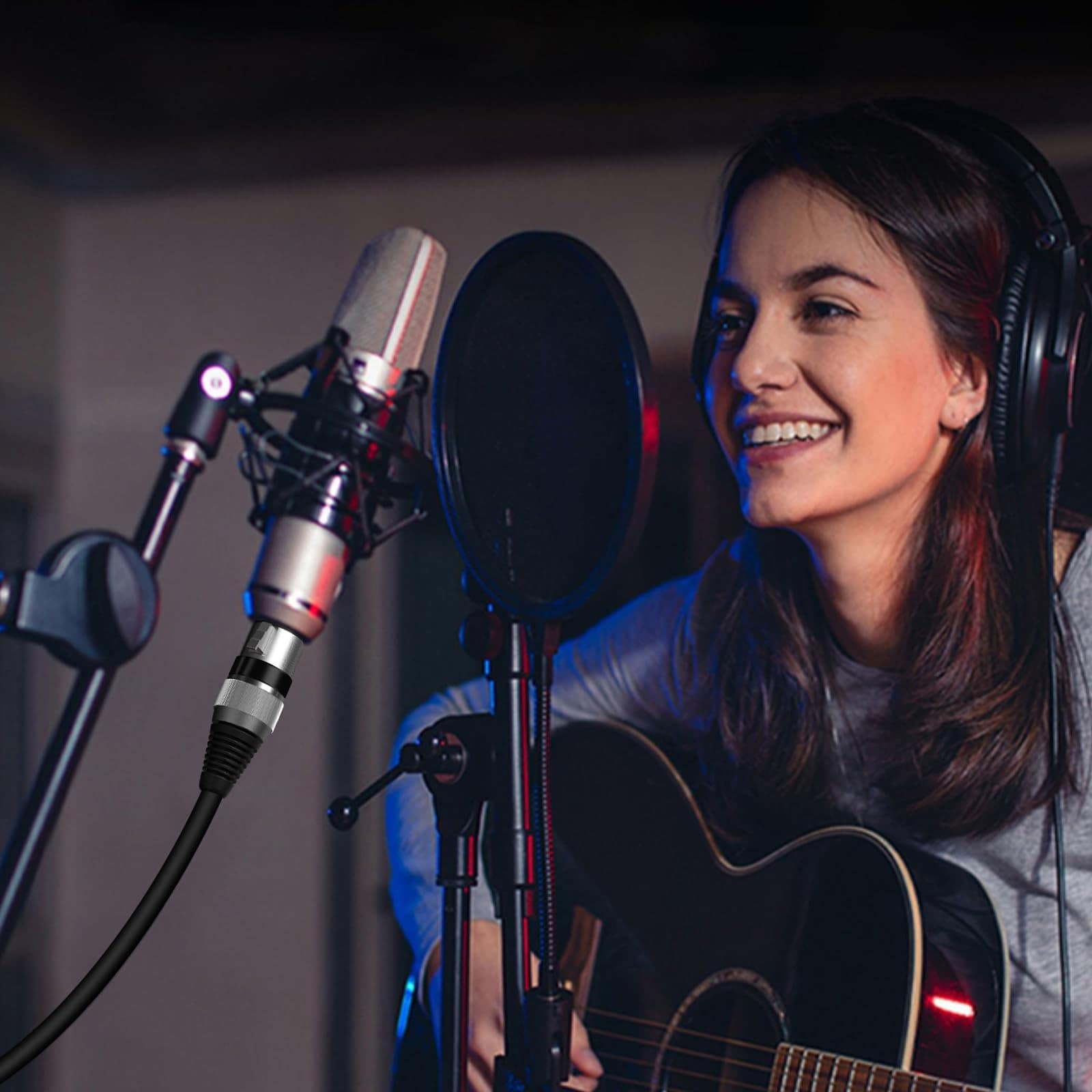 2 PCS 50 Feet XLR Cable XLR Cable XLR Masculino a Femenino - Imagen 6