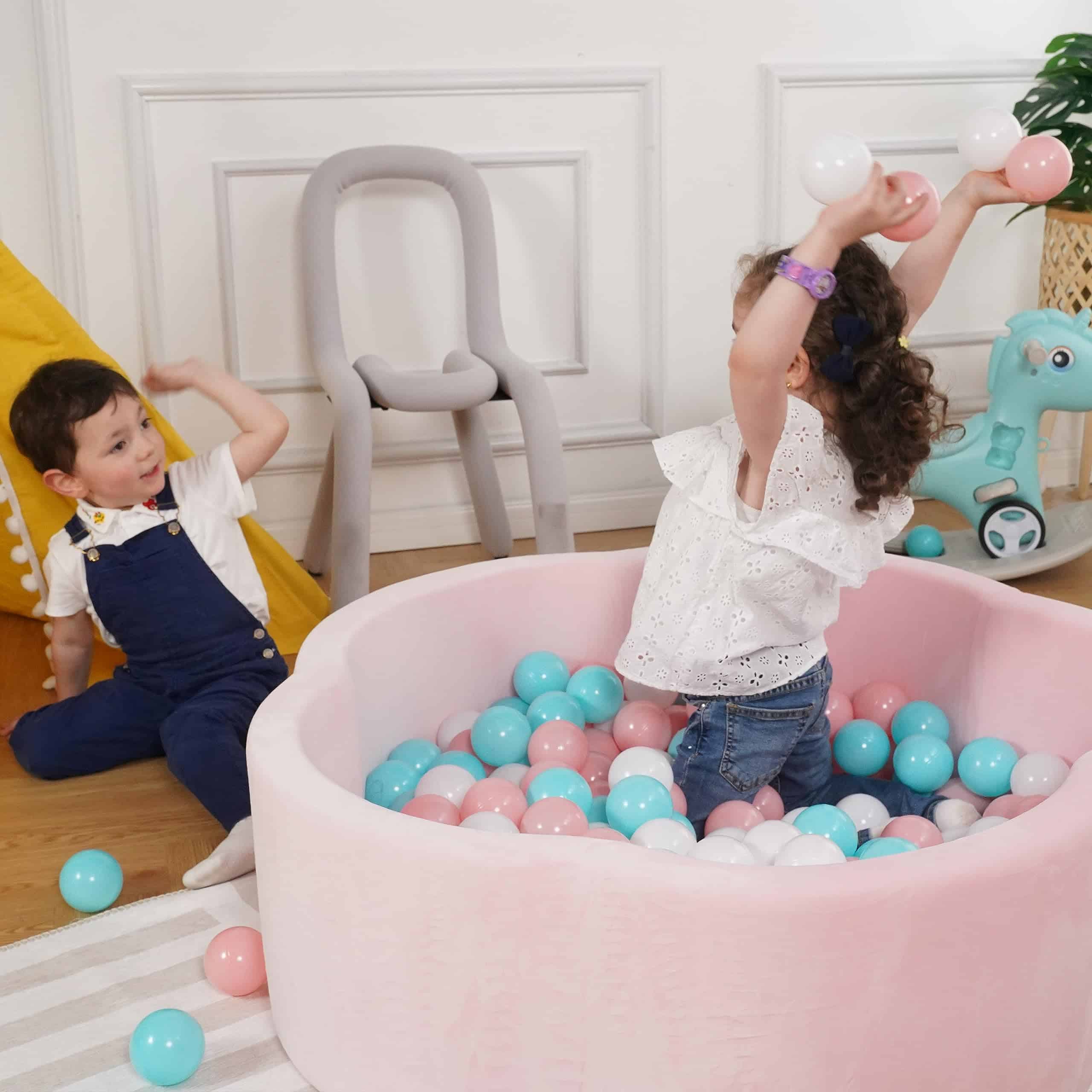 ZYSMALAT Ball Pit para Bebés, Espuma de Memoria de - Imagen 9