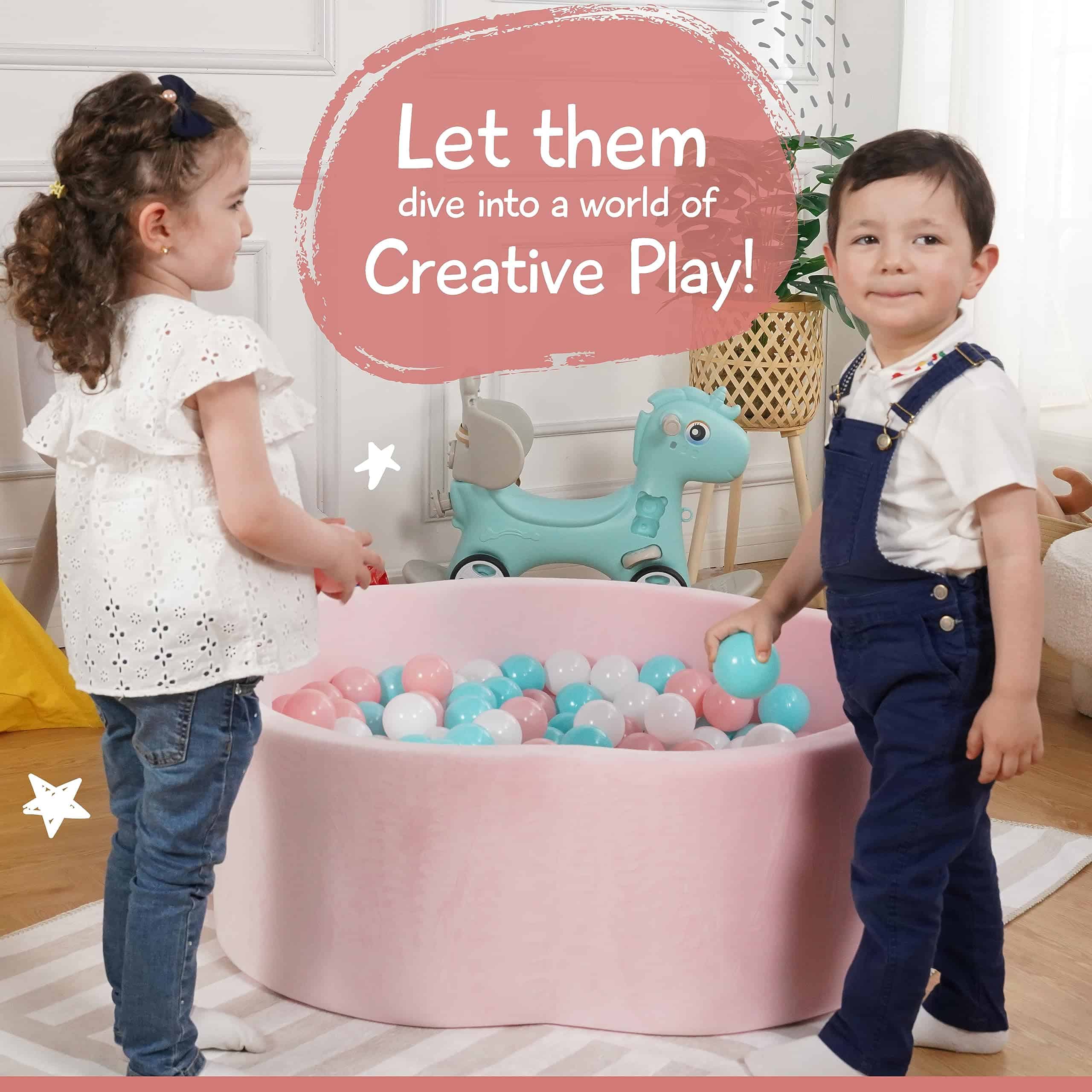 ZYSMALAT Ball Pit para Bebés, Espuma de Memoria de - Imagen 7