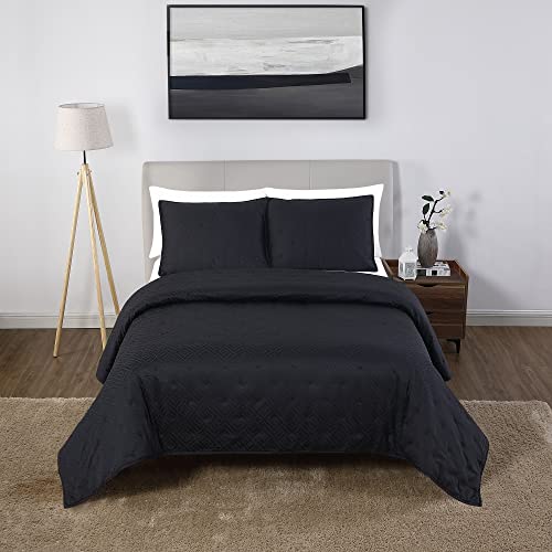 Juego de Edredón Anne Klein Torringford de 3 Piezas,