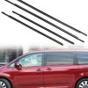 Juego de Molduras de Ventana para Toyota Sienna 2011-2020,