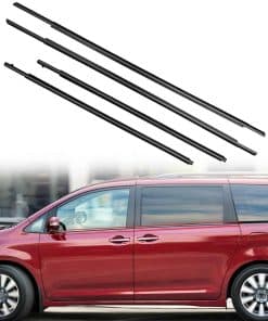 Juego de Molduras de Ventana para Toyota Sienna 2011-2020,