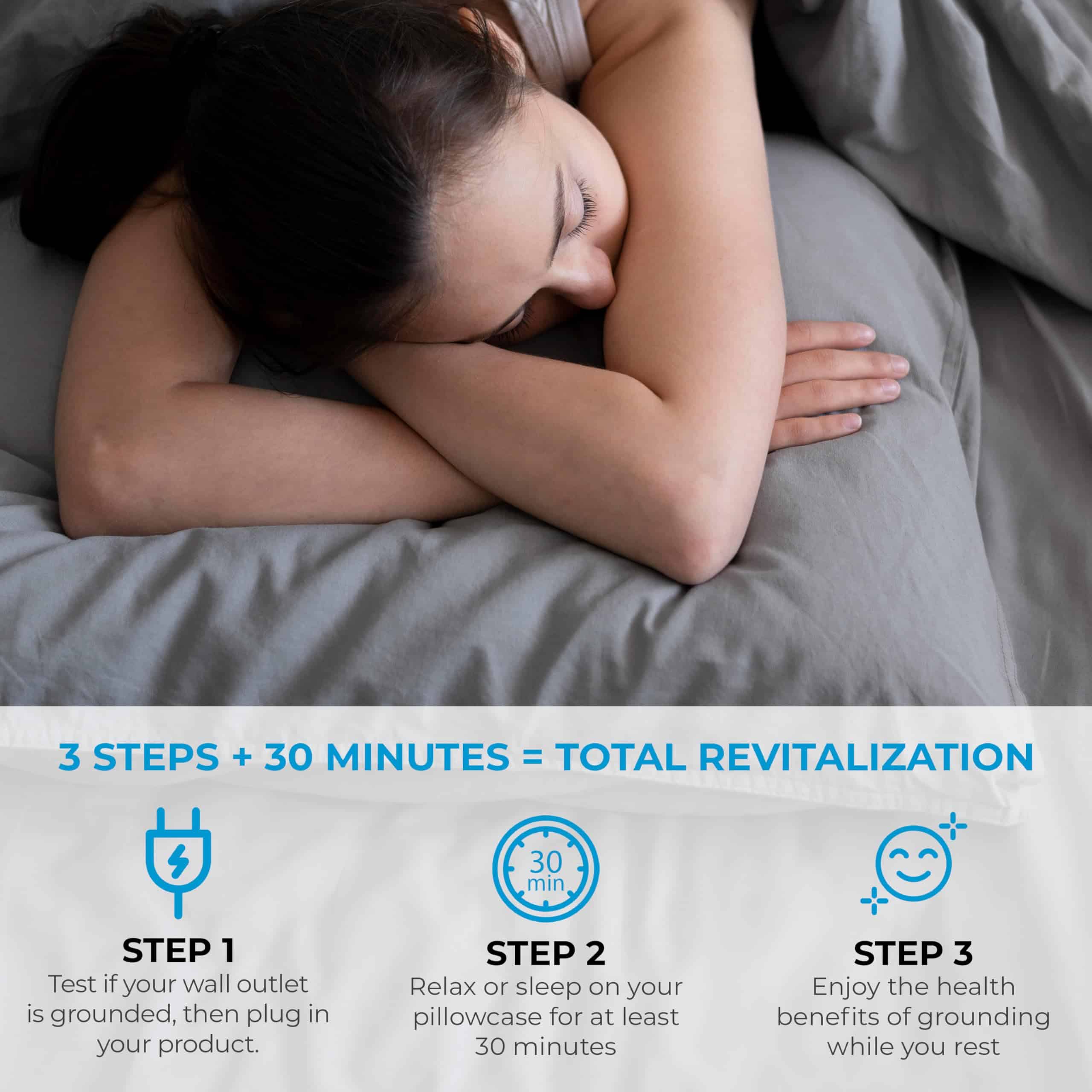 Funda de almohada para descarga a tierra de Earth and Moon - Imagen 6