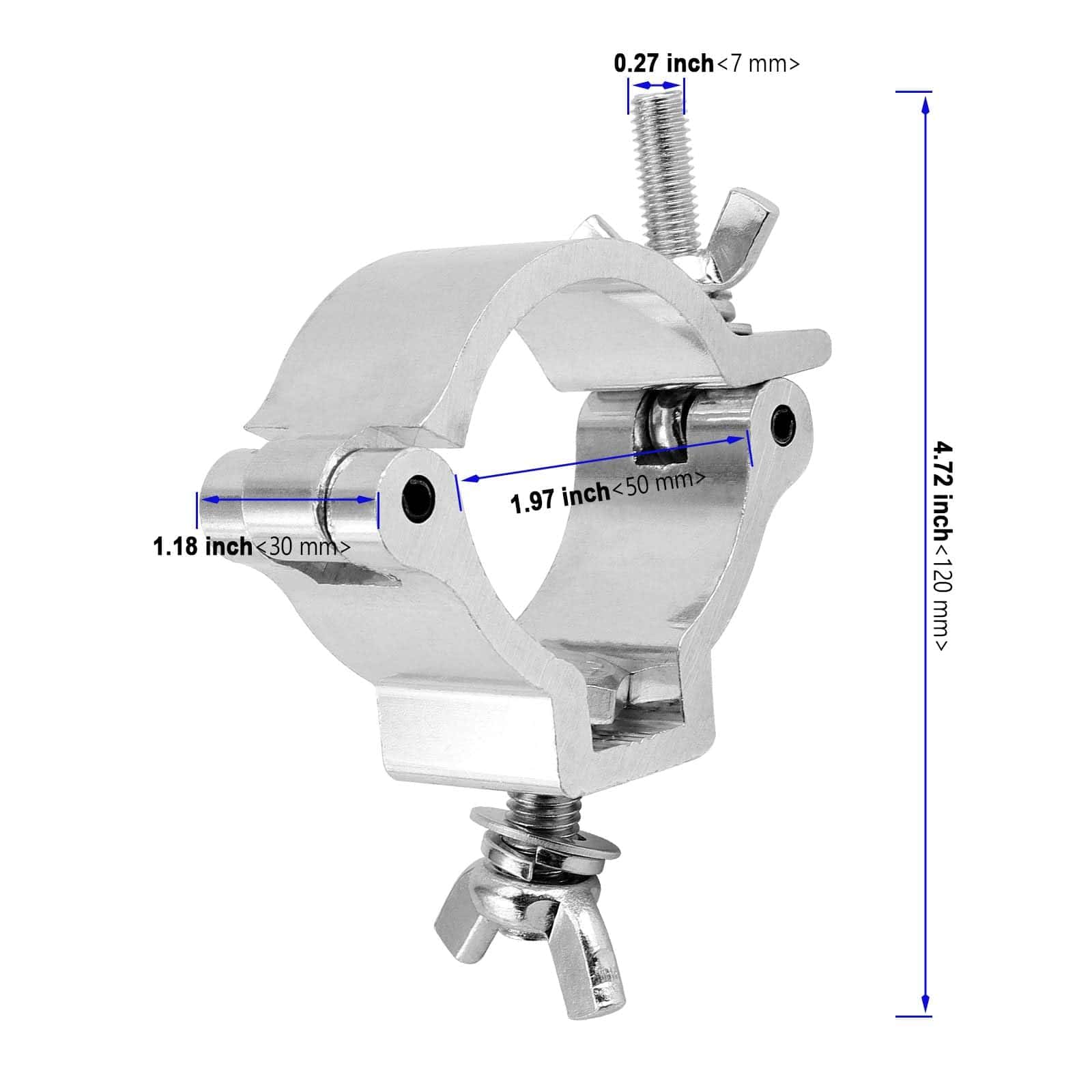 KOHAND 12 Pack Abrazadera de Luz de Escenario, Abrazaderas - Imagen 3