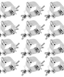 KOHAND 12 Pack Abrazadera de Luz de Escenario, Abrazaderas