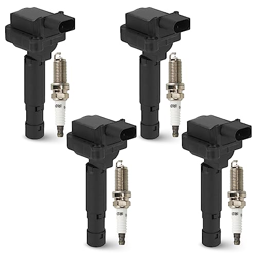 Juego de 4 bobinas de encendido Hurotoms con 4 bujías de