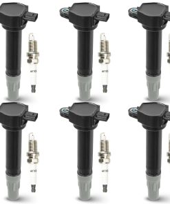 Paquete de 6 bobinas de encendido Hurotoms con 6 bujías de