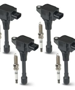 Paquete de 4 bobinas de encendido Hurotoms con 4 bujías de