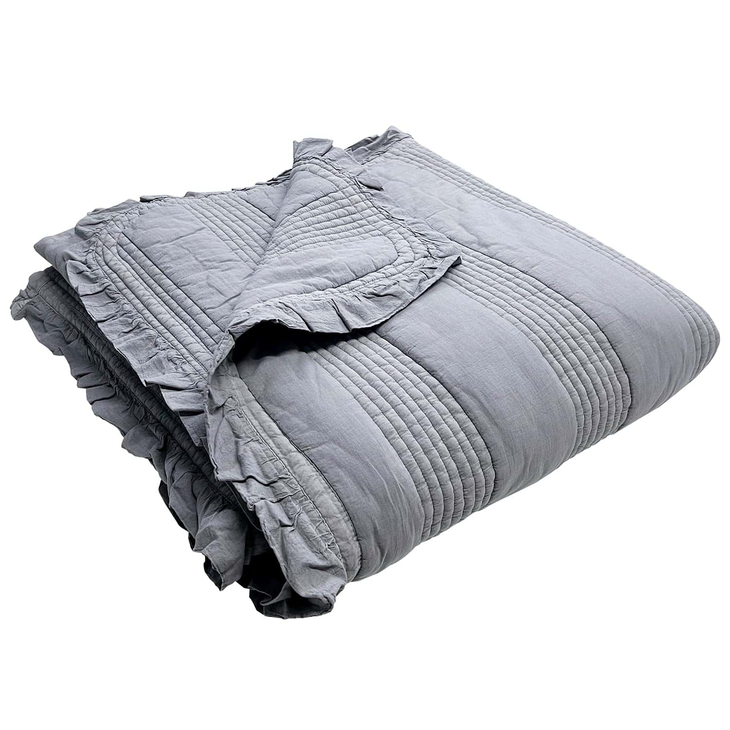 Colcha de Cama Acolchada de Algodón 100%, Manta - Tamaño