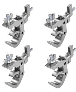 Kit de 4 Abrazaderas de Luz para Escenario Resistentes,