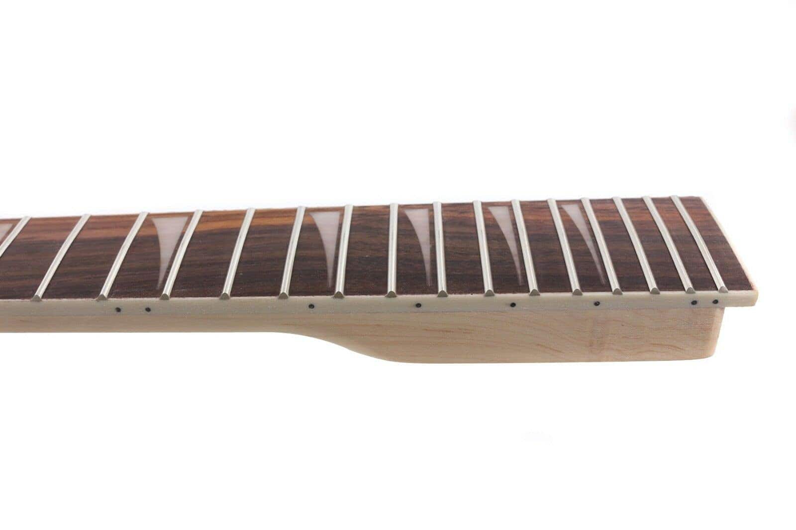 Nuevo Mango de Guitarra 24 Trastes 25.5 pulgadas Shark Fin - Imagen 3