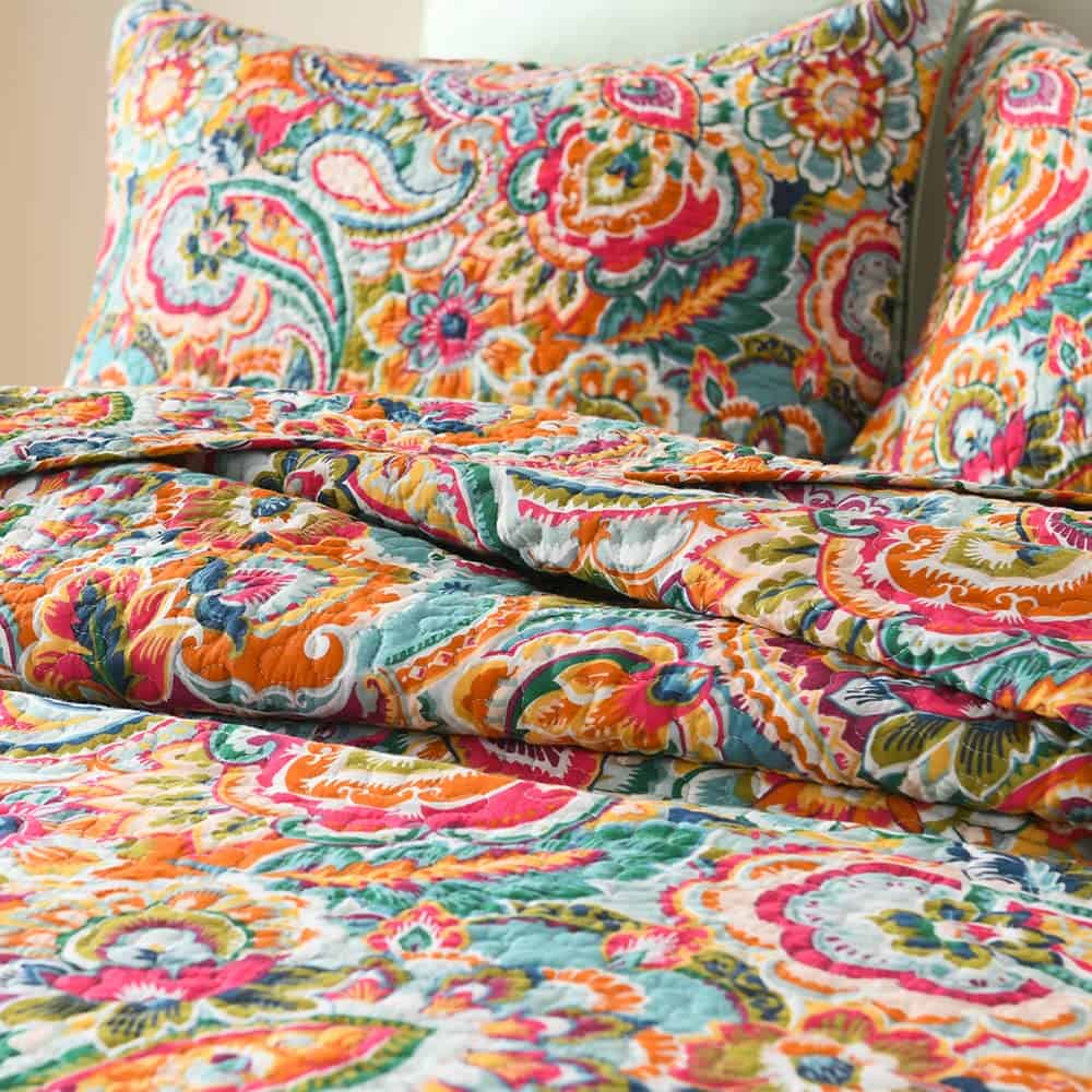 Juego de Colcha de Algodón VISIMISI, Juego de Edredones - Imagen 4