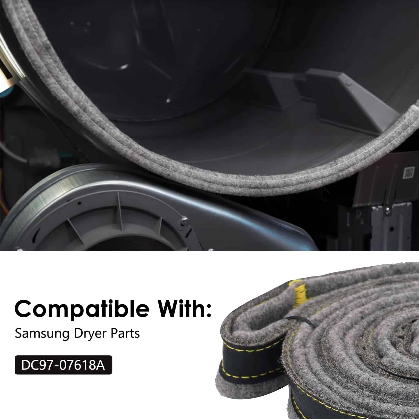 Kit de Fieltro para Tambor de Secadora LAWETA Mejorado - Imagen 4