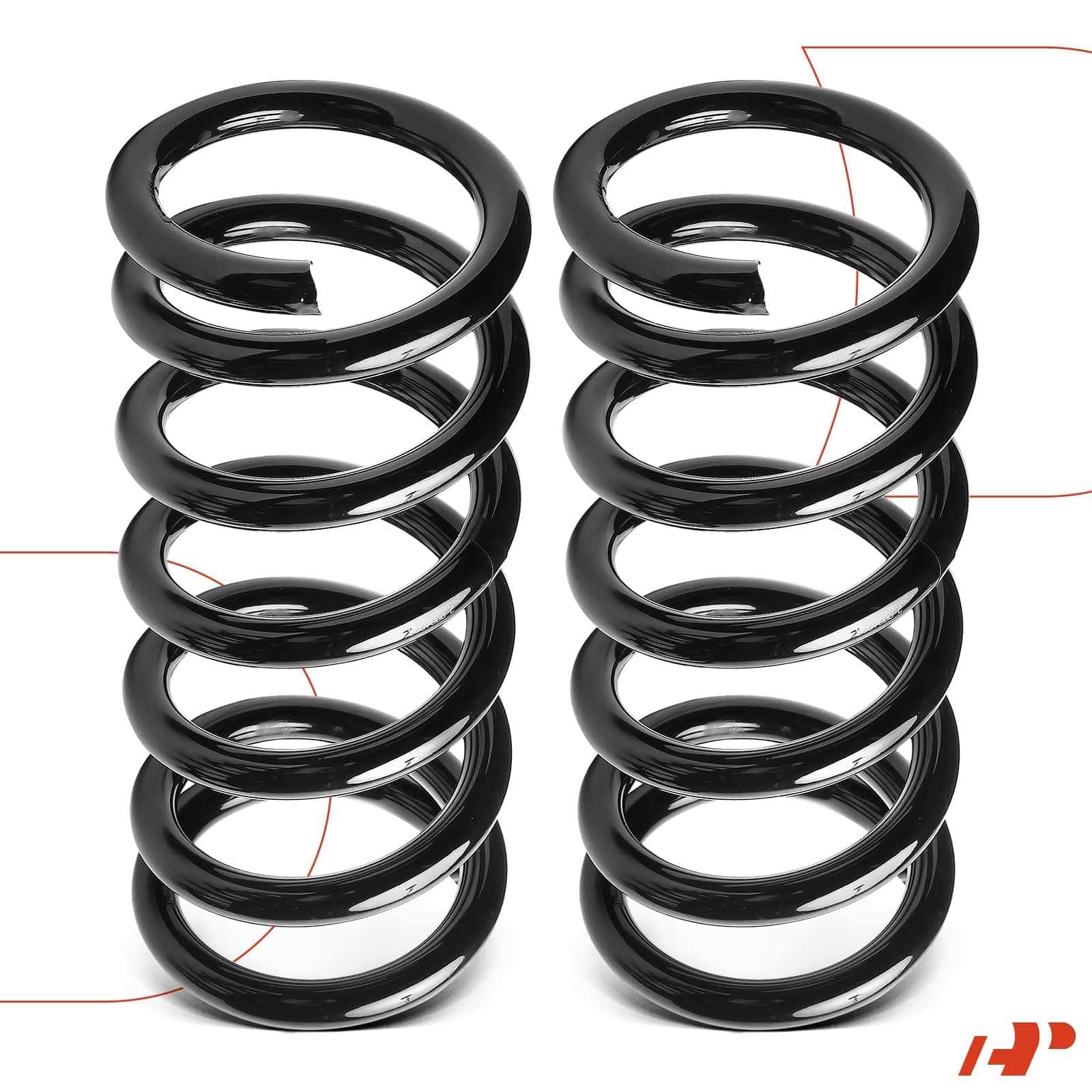 Conjunto de 2 resortes de suspensión delantera A-Premium - Imagen 10