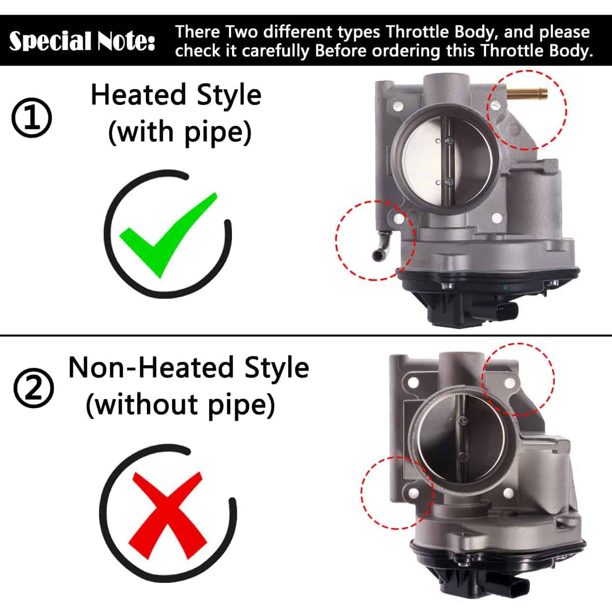 CUERPO DE MARIPOSA DE INYECCIÓN DE COMBUSTIBLE AUQDD S20025 - Imagen 3