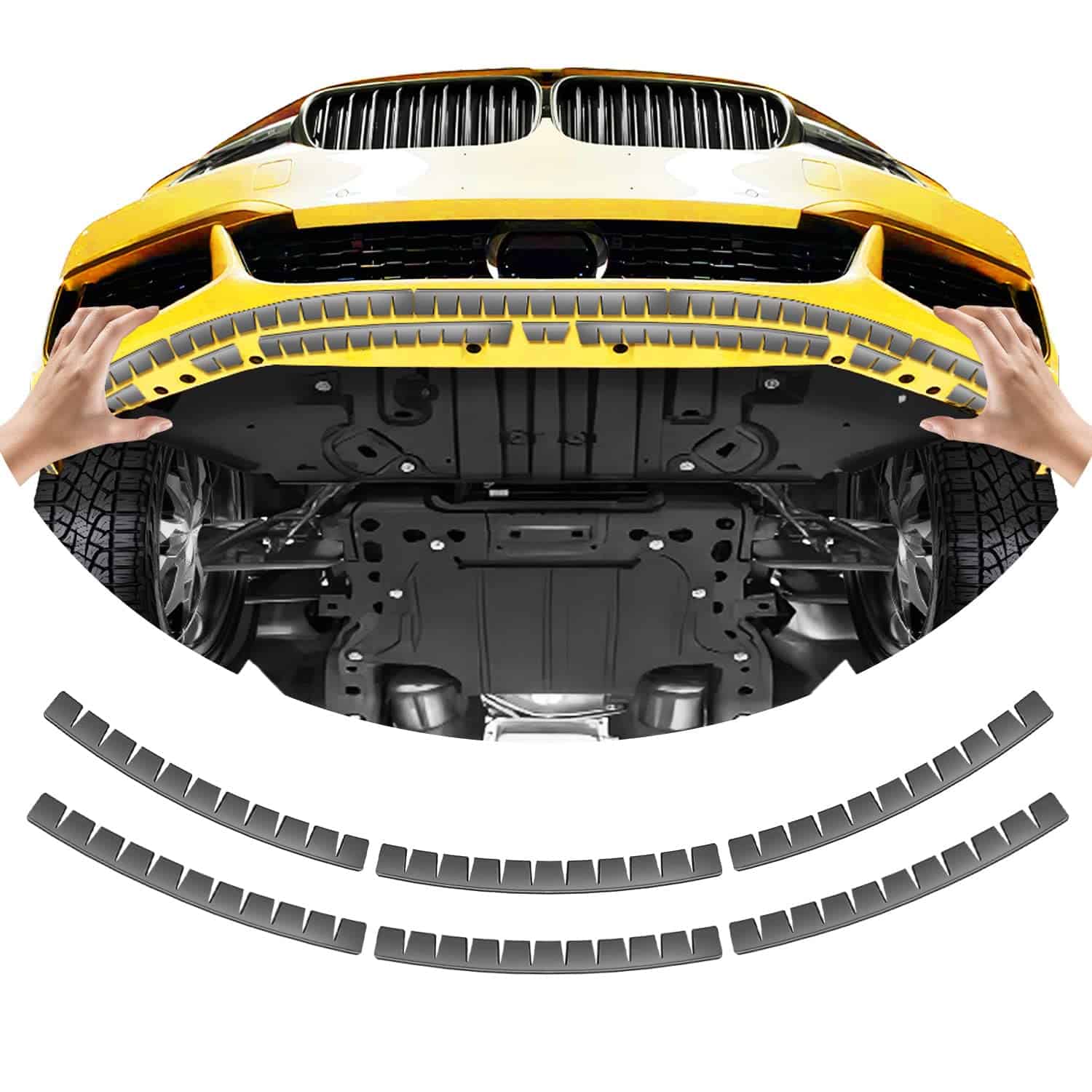 Protector de Raspado de Parachoques Delantero UOUSIYDSK 6