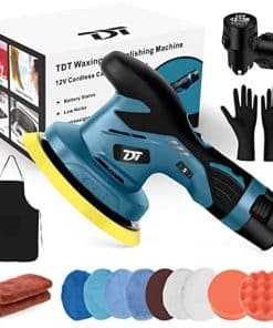 Pulidor de auto inalámbrico con batería recargable de litio