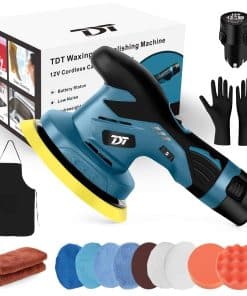 Pulidora inalámbrica para automóvil con batería de litio