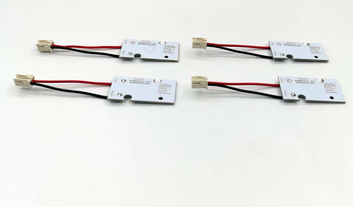 Tablero de luz LED Delixike W10843353 para refrigerador, - Imagen 3