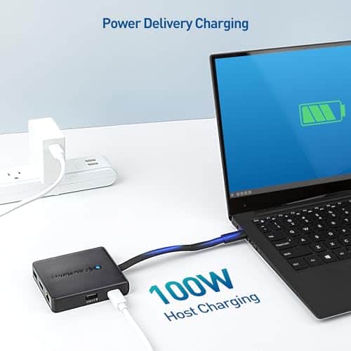 Cable Matters 8-en-1 USB C Hub DisplayPort 1.4, USB C Dock - Imagen 7