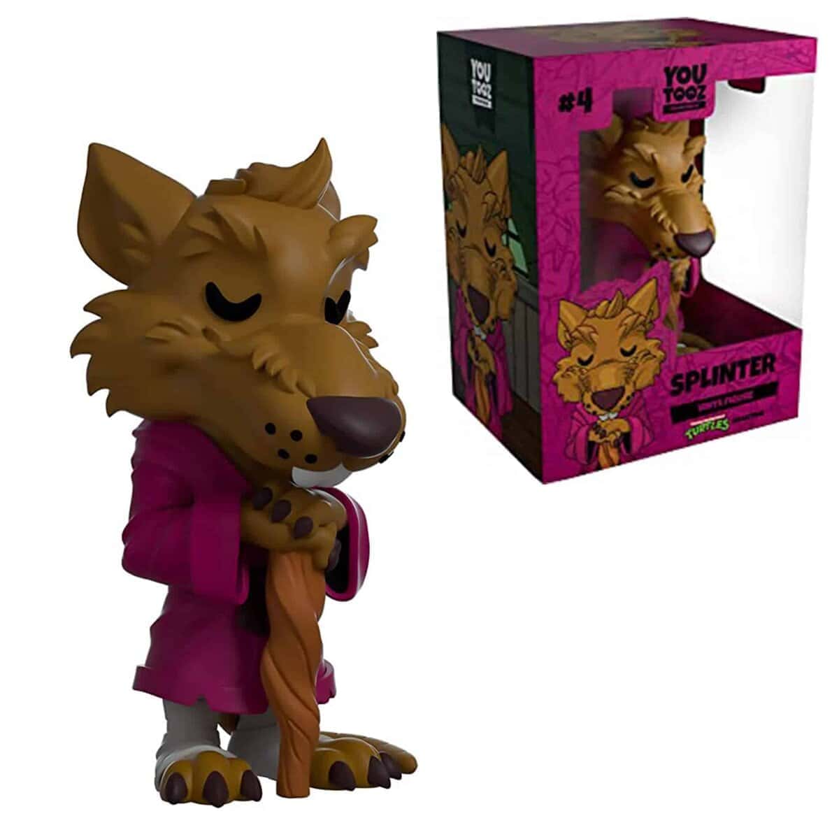 Figura Youtooz Master Splinter TMNT 4.3" Pulgadas de