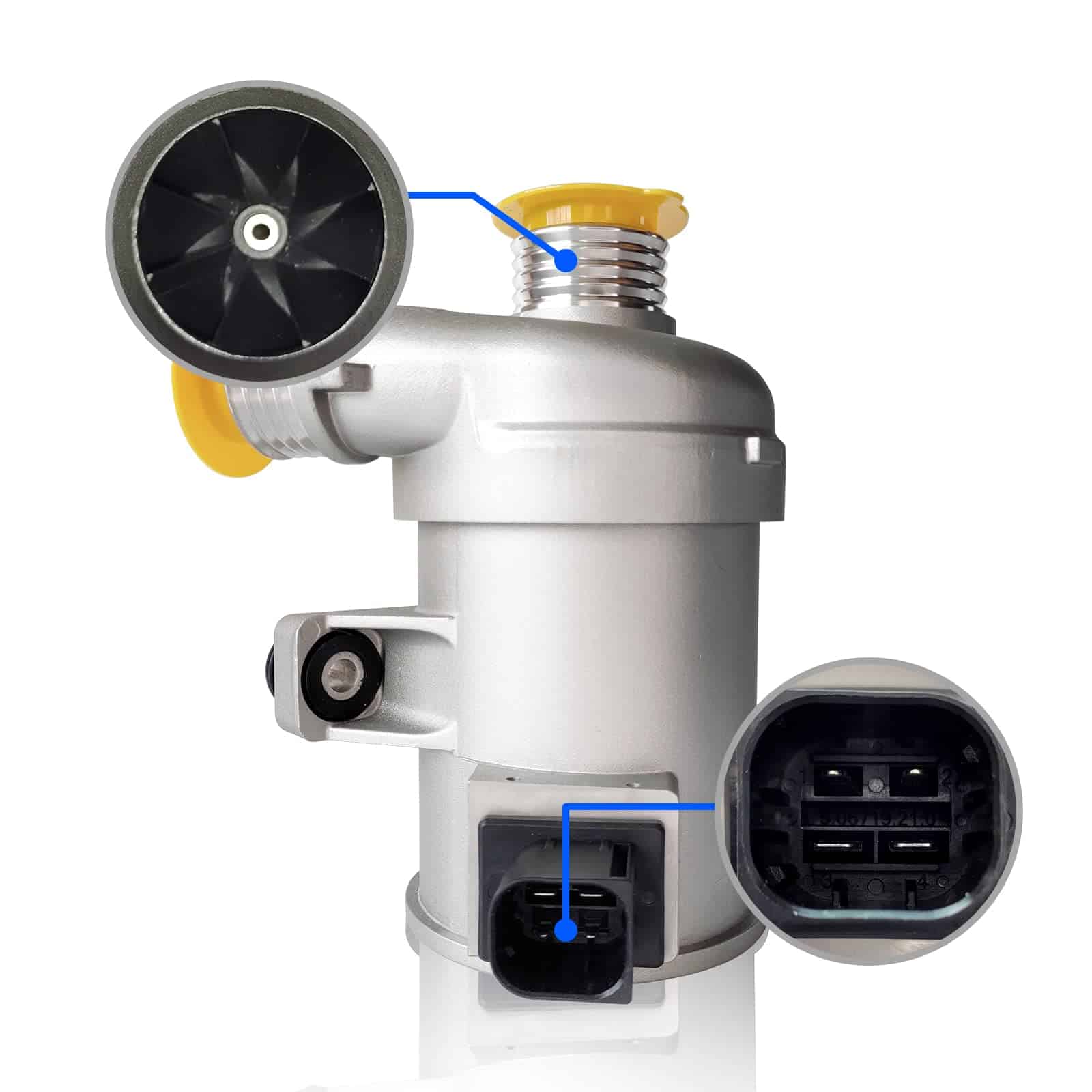 Bomba de Agua Eléctrica GOCPB 11518635089 Cabeza de Acero - Imagen 3