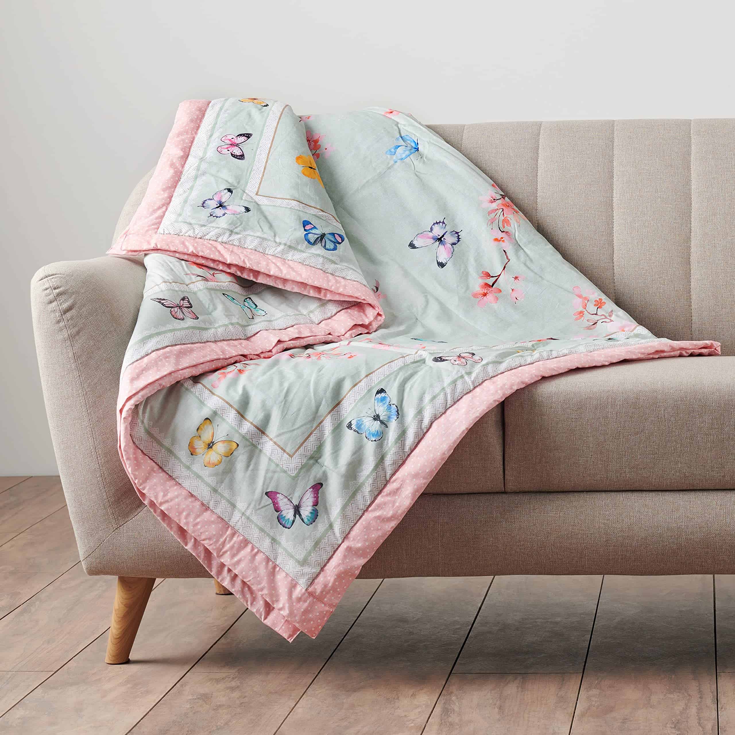 Maison d' Hermine Blossom in Spring Cobertor de Algodón