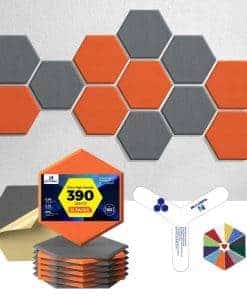 Paneles Acústicos Autoadhesivos Dexmoko -is Lunar]