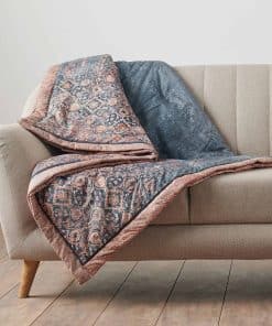 Maison d' Hermine Manta de Algodón Imperfection para Cama