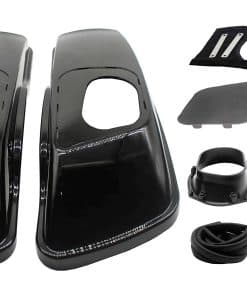 YHMOTO Fundas de Altavoces de Alforja con Parrilla de Metal