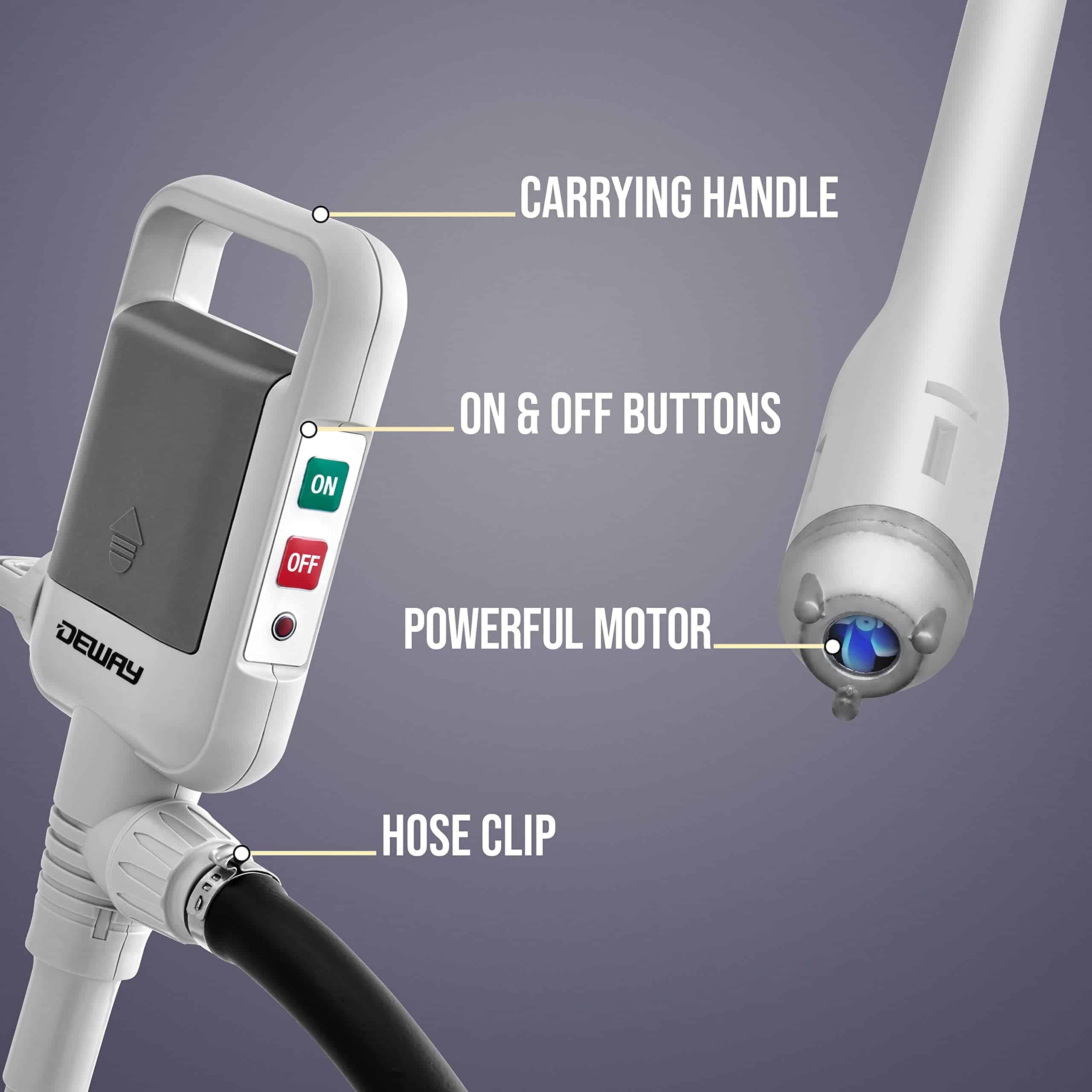 Bomba de Transferencia Automática DEWAY con Boquilla para - Imagen 8