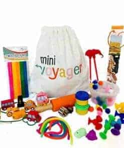 Kit de actividades de viaje Mini Voyager -Multicolor