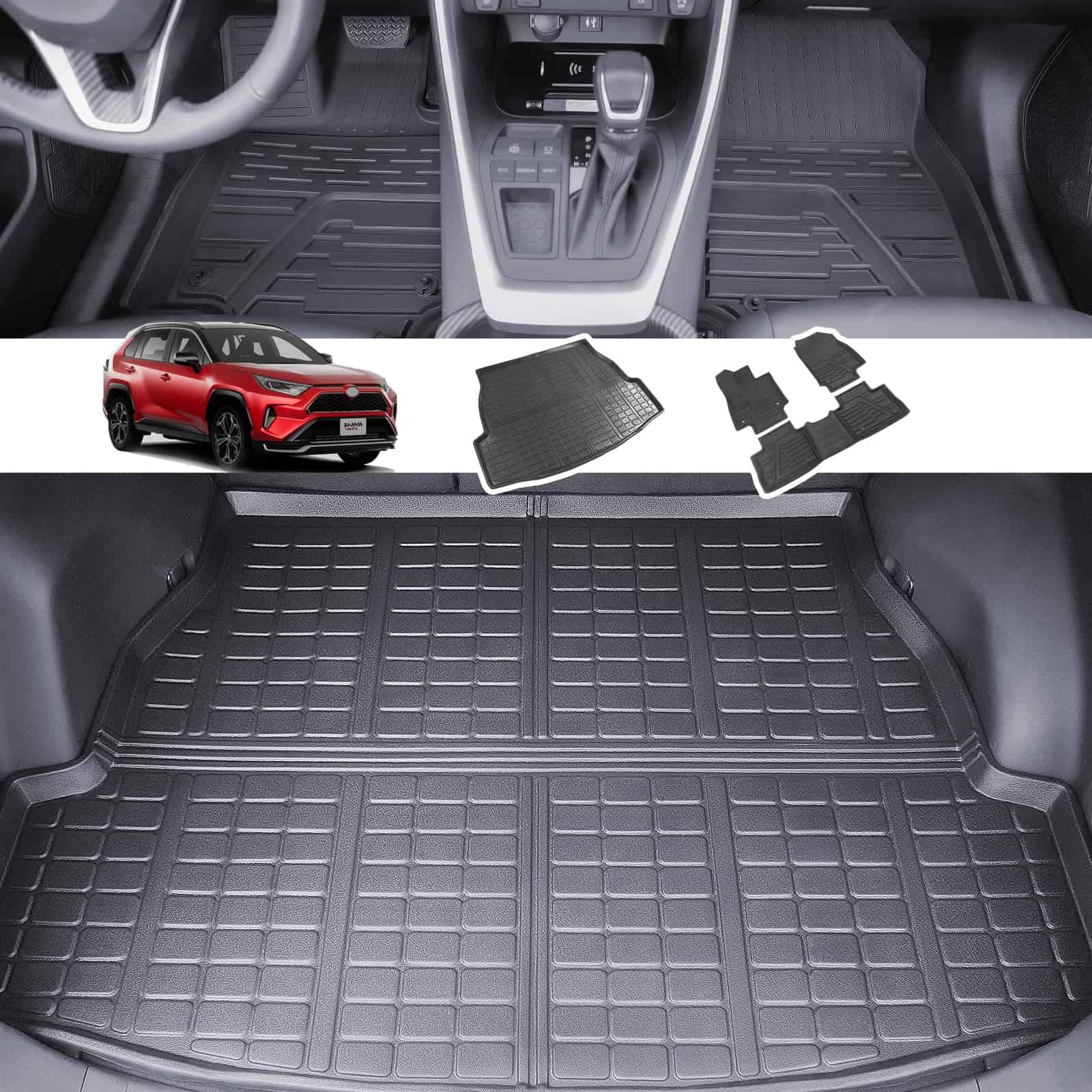 Tapete de Piso Tapete de Carga Compatible con 2019-2024