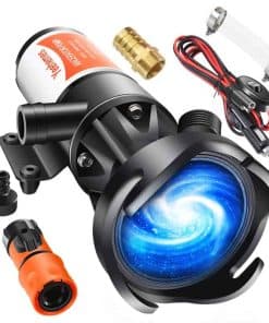 Bomba de aguas residuales para RV YEEHEMES 12-15 GPM 12V DC