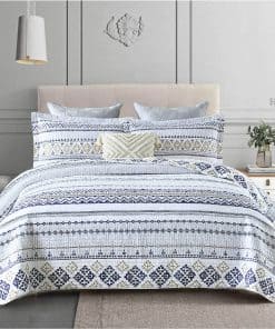 Juego de Colcha Boho Finlonte, Set de Colcha Bohemia Tamaño