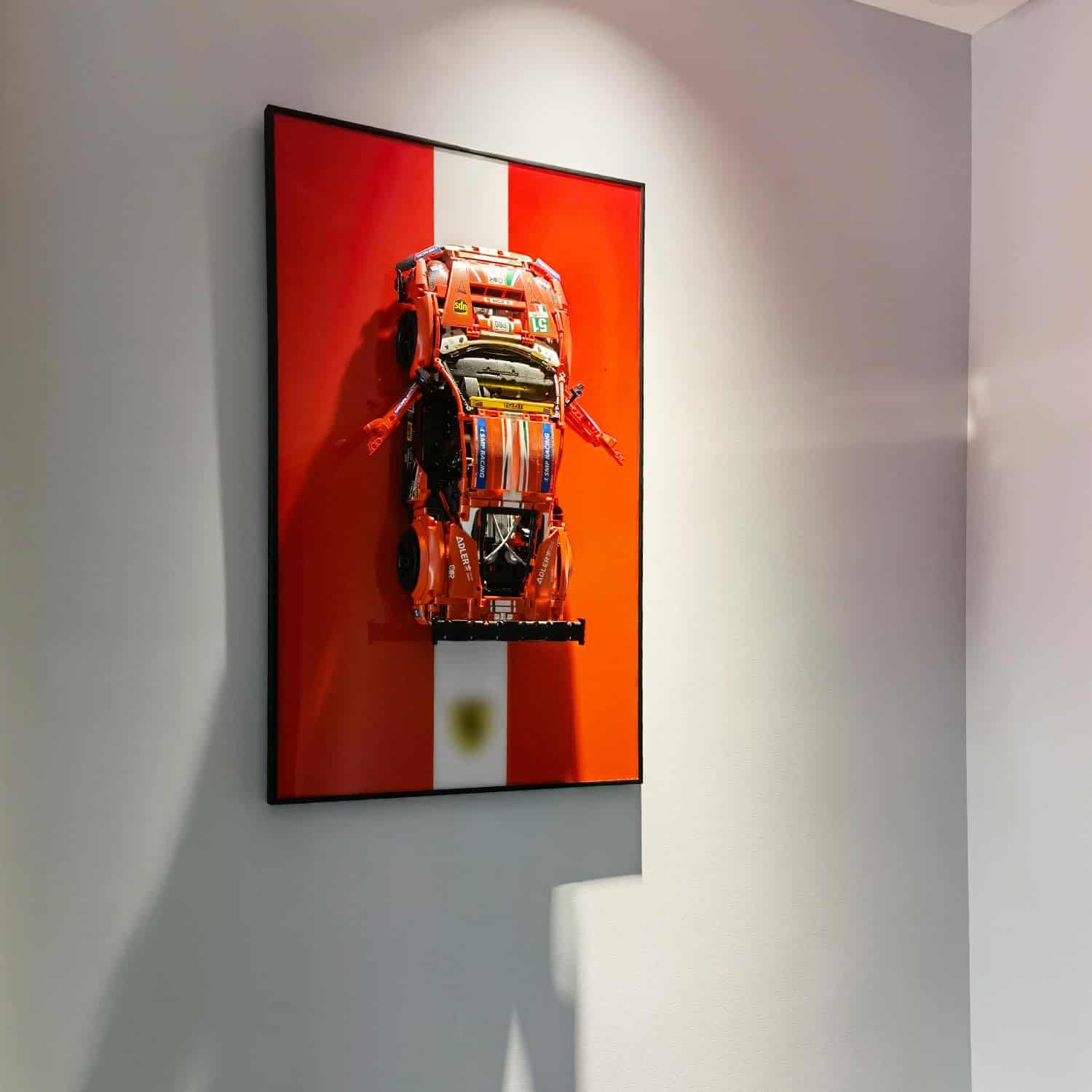 Tablero de Exhibición iLuane para Lego Technic Ferrari 488 - Imagen 7