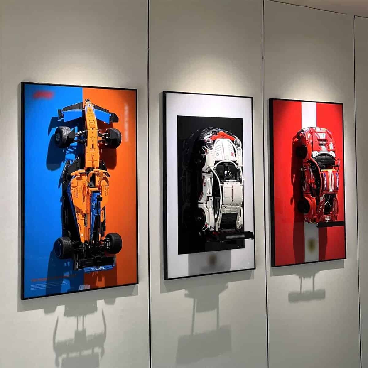 Tablero de Exhibición iLuane para Lego Technic Ferrari 488 - Imagen 3