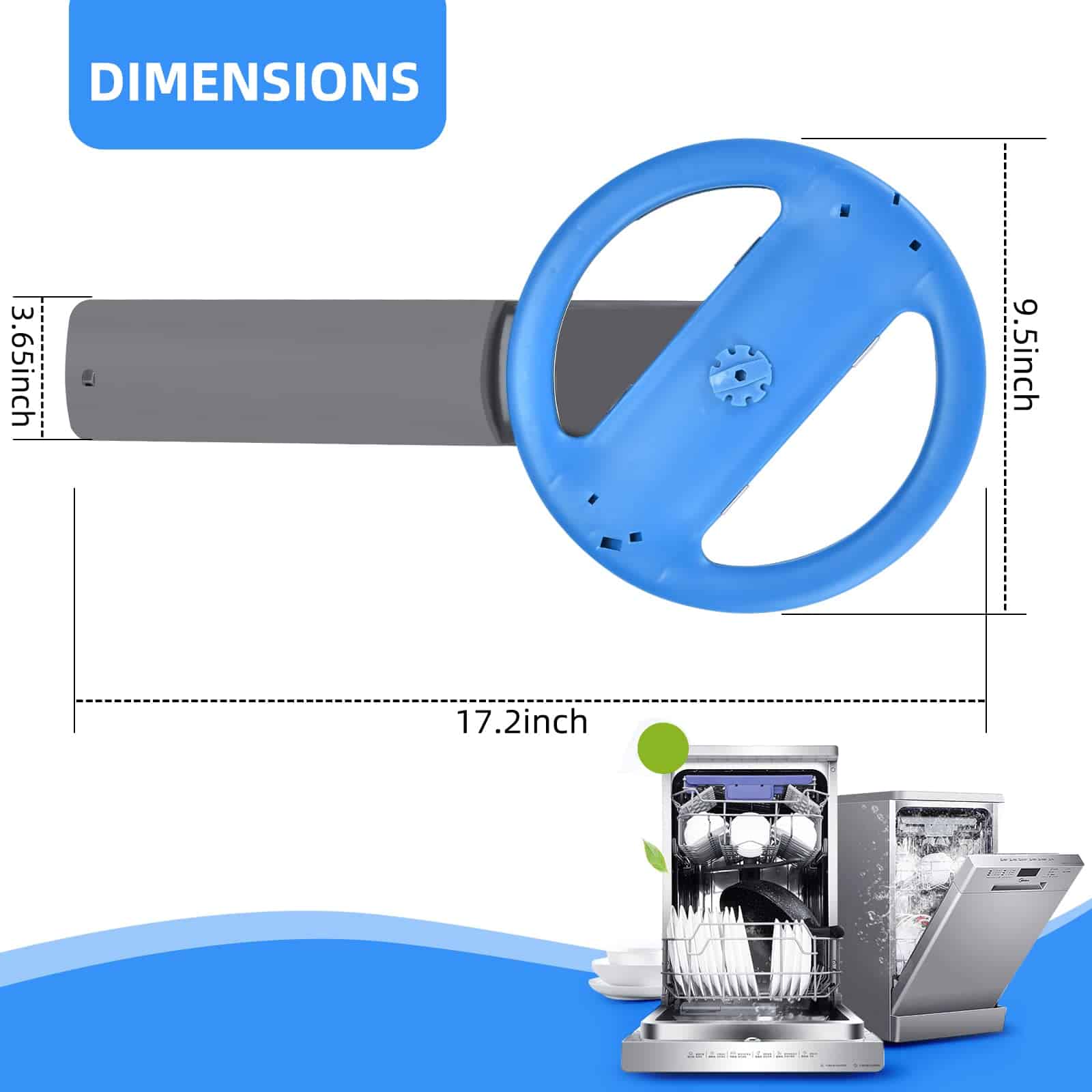 Brazo rociador inferior 5304507158 actualizado para piezas - Imagen 6
