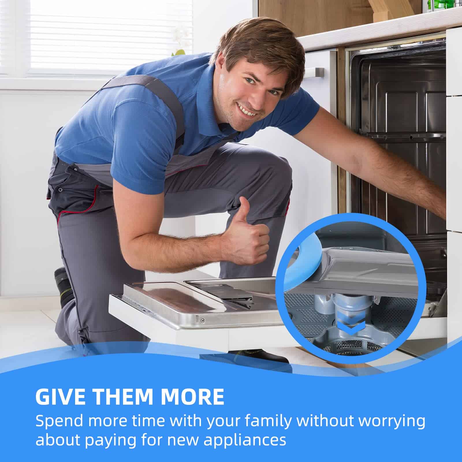 Brazo rociador inferior 5304507158 actualizado para piezas - Imagen 3